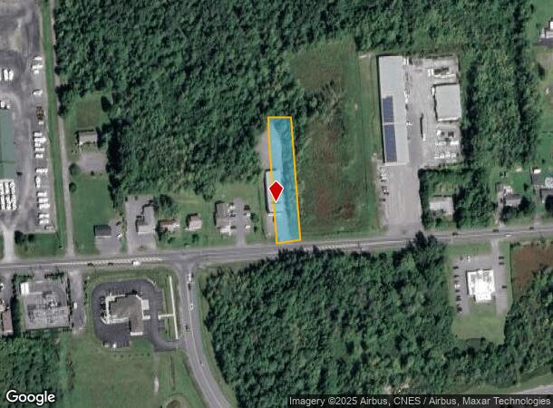 206 Tom Miller Rd, Plattsburgh, NY Parcel Map