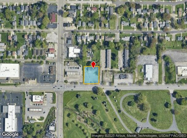  25 E Waterloo Rd, Akron, OH Parcel Map