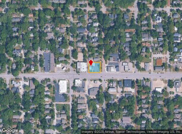 847 Indiana St, Lawrence, KS Parcel Map