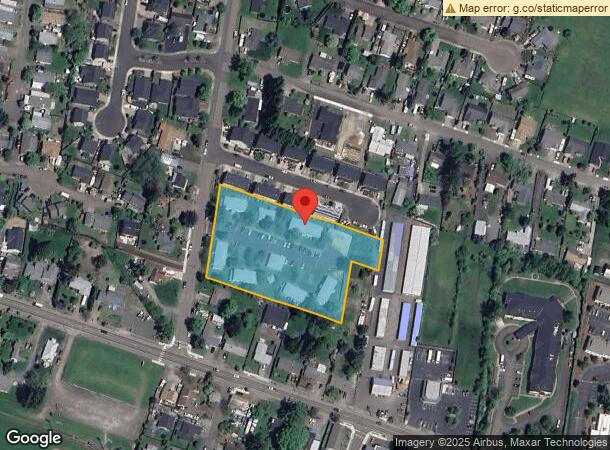  127 N Cole Ave, Molalla, OR Parcel Map