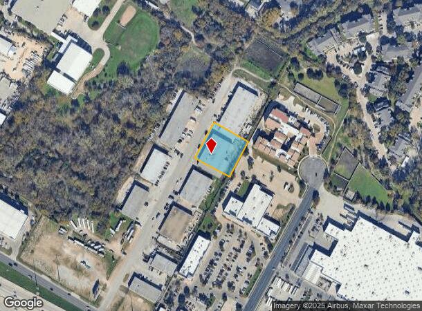 3905 Warehouse Row, Austin, TX Parcel Map