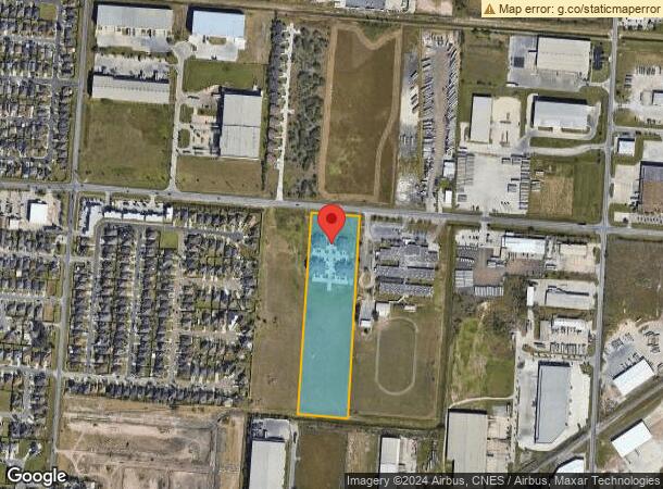  4340 Jaime J Zapata Ave, Brownsville, TX Parcel Map