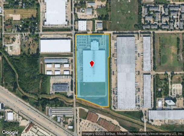  8045 Northcourt Rd, Houston, TX Parcel Map