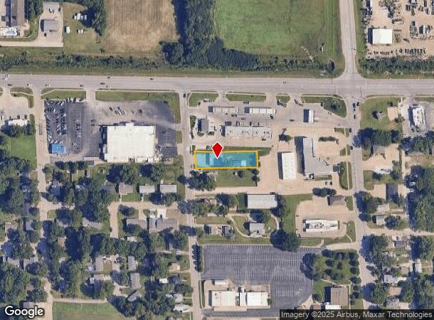  1004 Poplar St, Wamego, KS Parcel Map