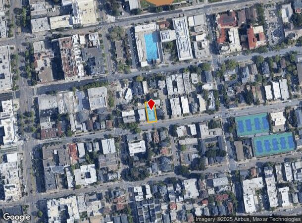 2215 Channing Way, Berkeley, CA Parcel Map