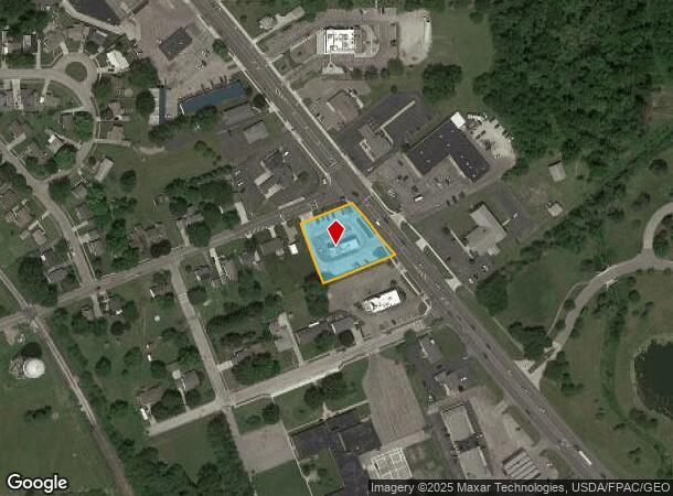  160 Mansfield Ave, Shelby, OH Parcel Map