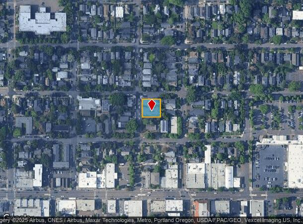 1304 Se 36Th Ave, Portland, OR Parcel Map