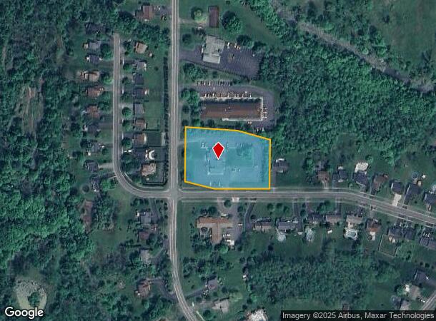  1331 E Victor Rd, Victor, NY Parcel Map