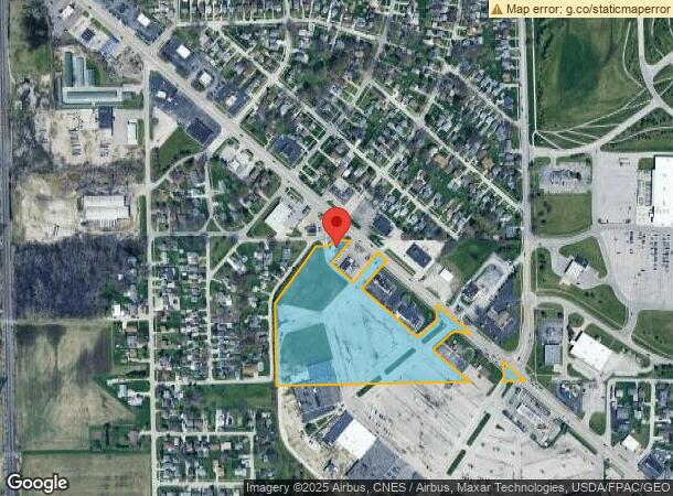  2500 Woodville Rd, Northwood, OH Parcel Map