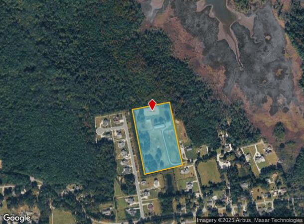 201 Hansford Ln, Seaford, VA Parcel Map