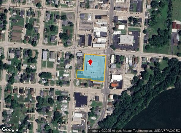  201 S Main St, New Carlisle, OH Parcel Map