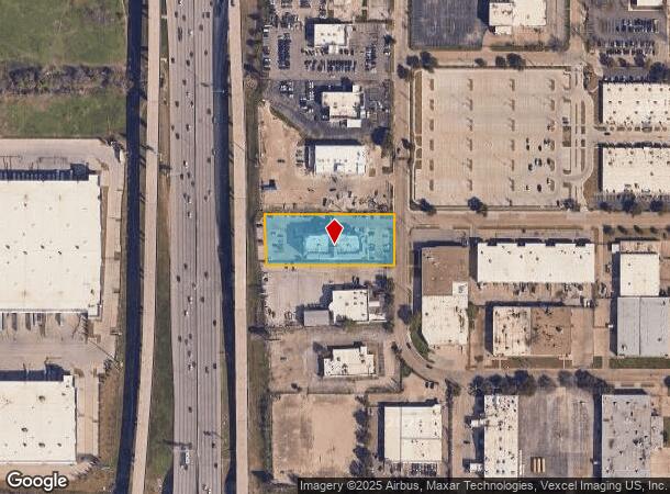 10835 Composite Dr, Dallas, TX Parcel Map