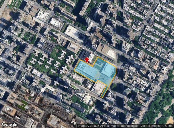 60 Columbus Cir, New York, NY Parcel Map