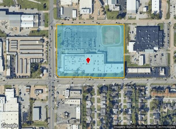 1421 S Sheridan Rd, Tulsa, OK Parcel Map