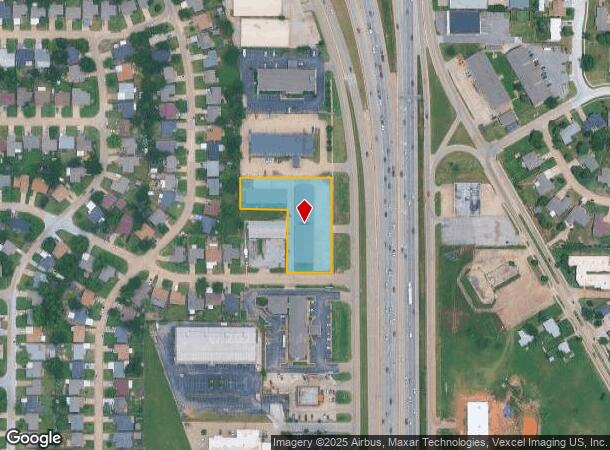  1801 N Moore Ave, Moore, OK Parcel Map