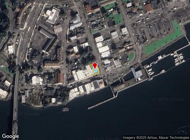  1385 Bay St, Florence, OR Parcel Map