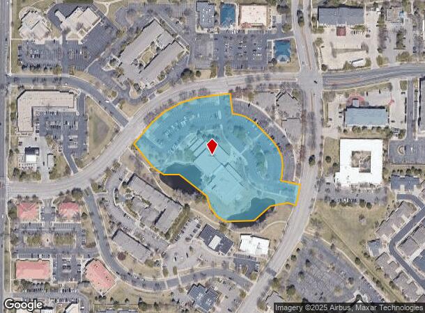 1201 Oakridge Dr, Fort Collins, CO Parcel Map