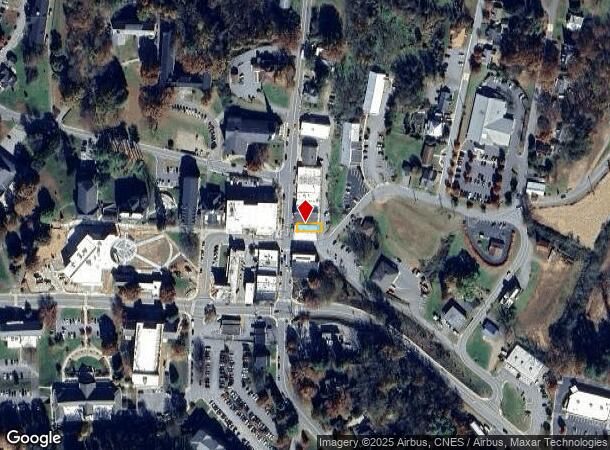14 N Main St, Mars Hill, NC Parcel Map