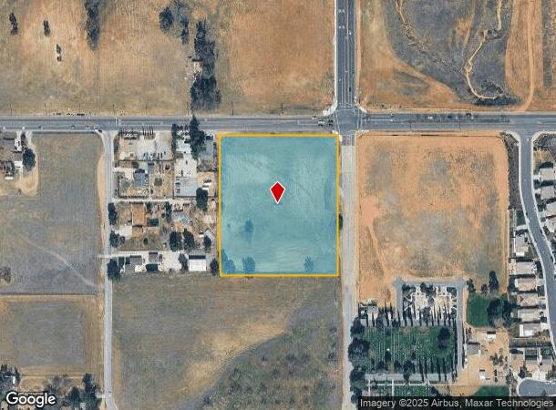 1101 E 1St St, Beaumont, CA Parcel Map