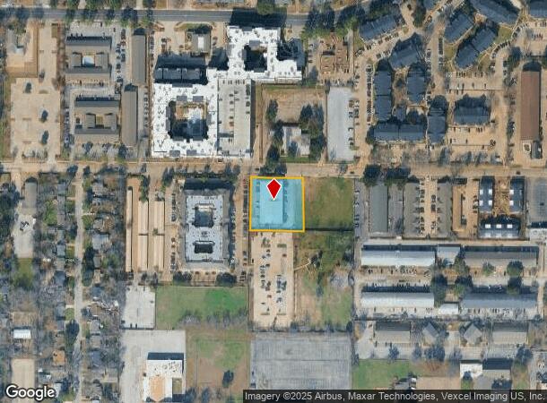 820 Benge Dr, Arlington, TX Parcel Map