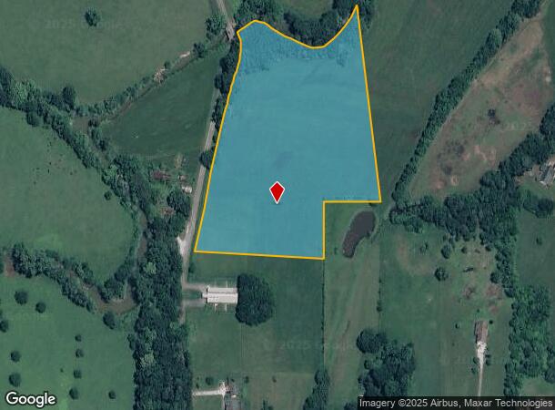  735 Baker And Hearn Cir, Chickamauga, GA Parcel Map
