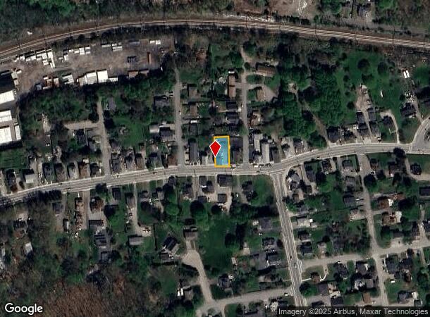  76 Oak St, Westerly, RI Parcel Map
