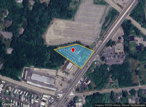  123 Washington St, Foxboro, MA Parcel Map