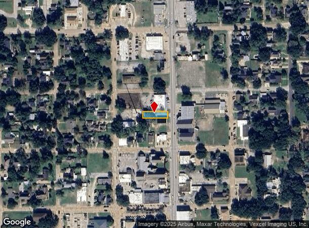  617 Main St, Liberty, TX Parcel Map