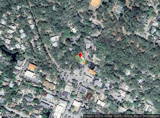  411 Mallery St, Saint Simons Island, GA Parcel Map