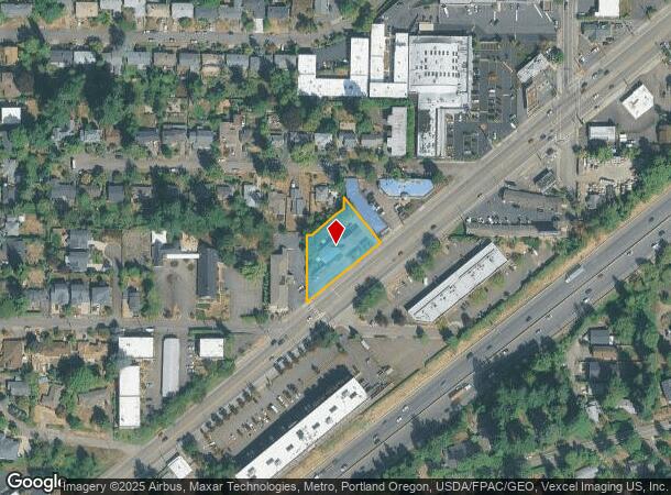 9155 Sw Barbur Blvd, Portland, OR Parcel Map