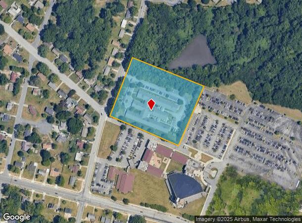 2041 Willow Rd, Greensboro, NC Parcel Map