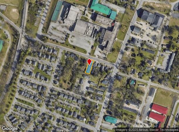 2126 Chestnut St, Columbia, SC Parcel Map