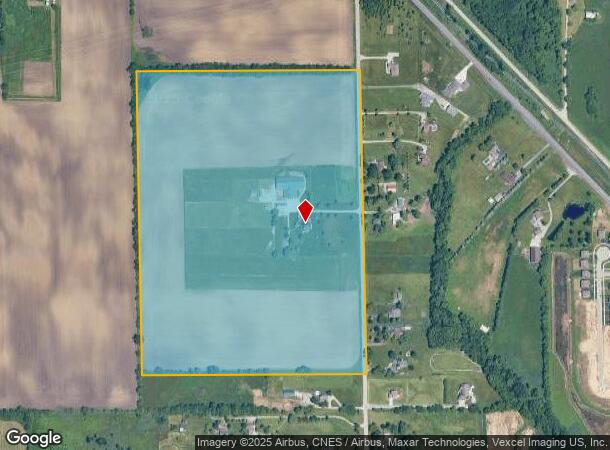 15810 County Line Rd, Hebron, IN Parcel Map