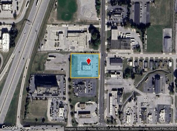  1700 Broad Ave, Findlay, OH Parcel Map