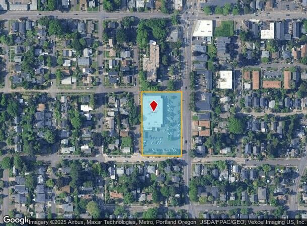  4707 Se Cesar E Chavez Blvd, Portland, OR Parcel Map