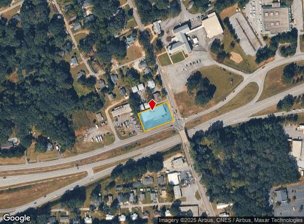 200 Ross Ave, Easley, SC Parcel Map