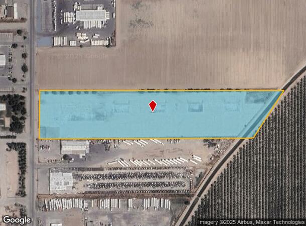  4646 S Chestnut Ave, Fresno, CA Parcel Map