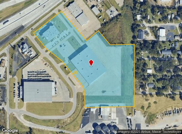  1 Sulzer Way, Tulsa, OK Parcel Map