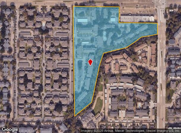 9750 Forest Ln, Dallas, TX Parcel Map
