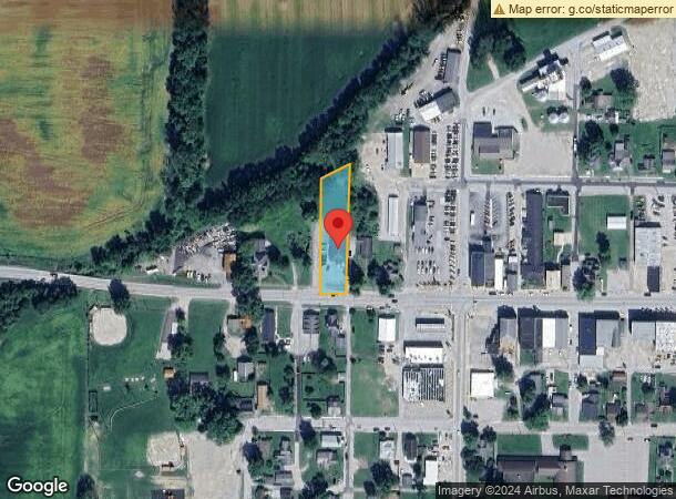  300 W Washington St, Morgantown, IN Parcel Map