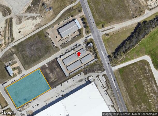  1028 Cedar Valley Dr, Lancaster, TX Parcel Map