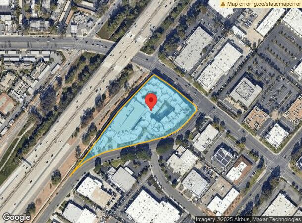  125 Baker St, Costa Mesa, CA Parcel Map