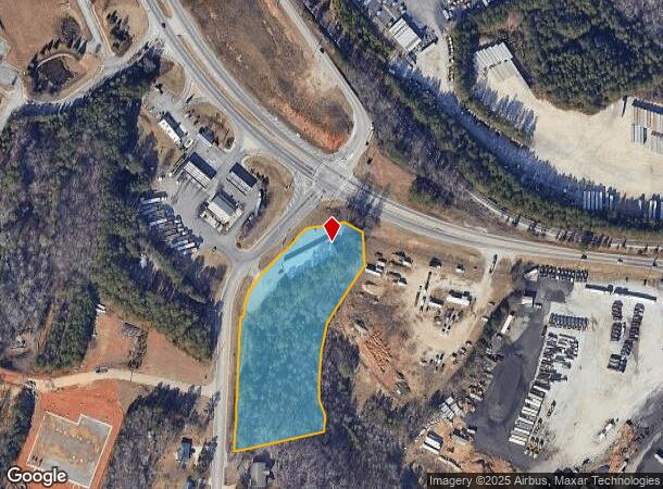  1305 Calvary Church Rd, Gainesville, GA Parcel Map
