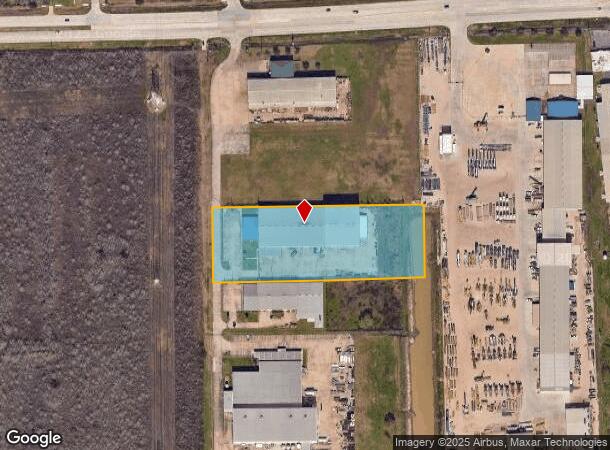  8110 Mchard Rd, Houston, TX Parcel Map