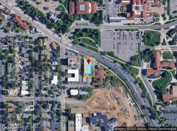 855 Broadway, Boulder, CO Parcel Map