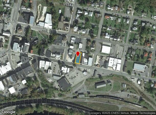  608 Main St, Clifton Forge, VA Parcel Map