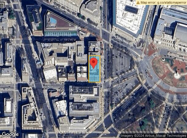  500 N Capitol St Nw, Washington, DC Parcel Map