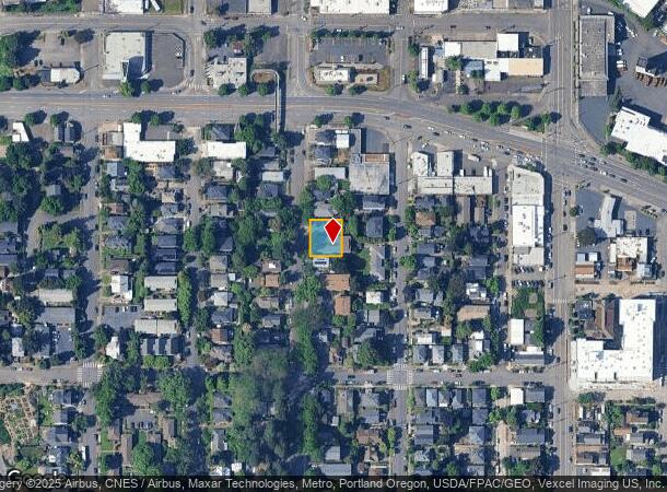  3112 Se 9Th Ave, Portland, OR Parcel Map