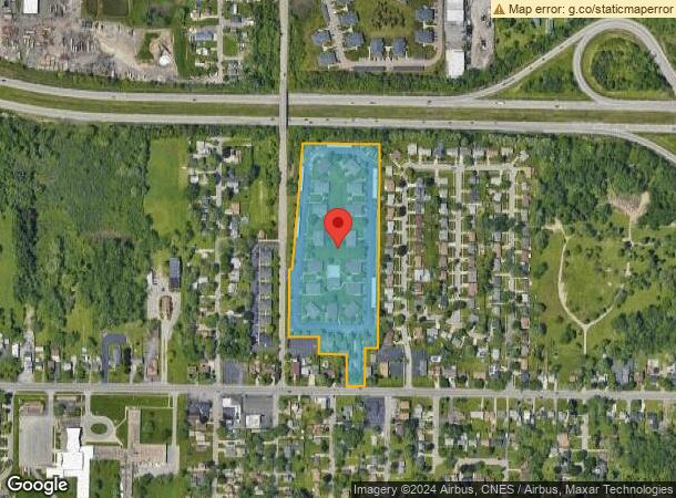  506 Birchwood Sq, Buffalo, NY Parcel Map