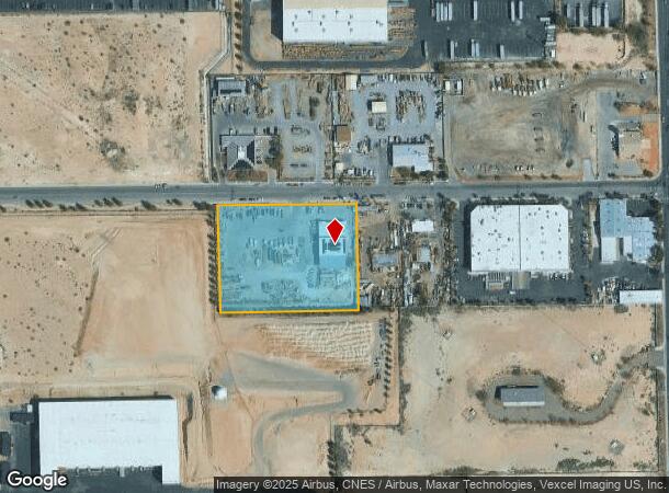 1637 W Brooks Ave, North Las Vegas, NV Parcel Map